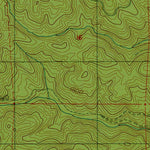 Western Michigan University WA-Boistfort Peak: Authoritative US Topos 1986 digital map