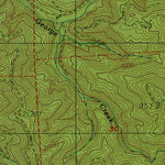 Western Michigan University WA-Boistfort Peak: Authoritative US Topos 1986 digital map