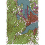 Western Michigan University WA-Bremerton West: Authoritative US Topos 1953 digital map
