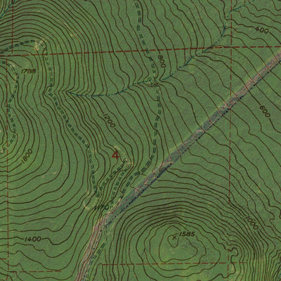 Western Michigan University WA-Brinnon: GeoChange 1951-2011 digital map