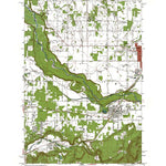 Western Michigan University WA-Buckley: Authoritative US Topos 1993 digital map