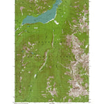Western Michigan University WA-Bumping Lake: Authoritative US Topos 1988 digital map