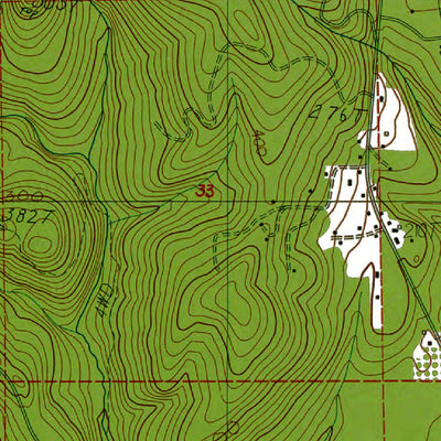 Western Michigan University WA-Castle Rock: Authoritative US Topos 1984 digital map