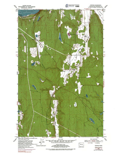 Western Michigan University WA-Center: Authoritative US Topos 1953 digital map