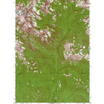 Western Michigan University WA-Chinook Pass: Authoritative US Topos 1971 digital map