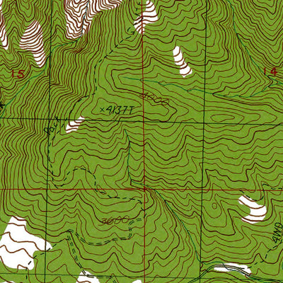 Western Michigan University WA-Cle Elum Lake: Authoritative US Topos 1989 digital map