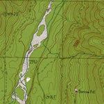 Western Michigan University WA-Clear West Peak: Authoritative US Topos 1986 digital map