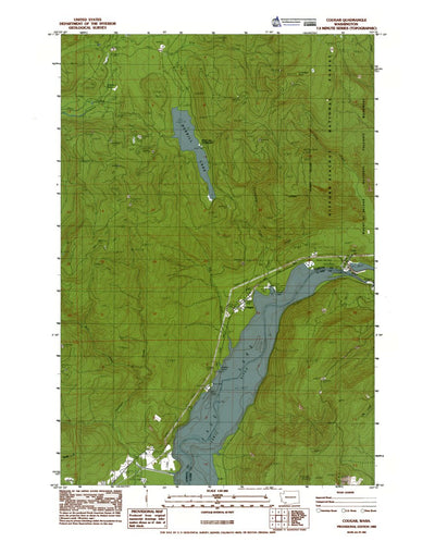 Western Michigan University WA-Cougar: Authoritative US Topos 1983 digital map