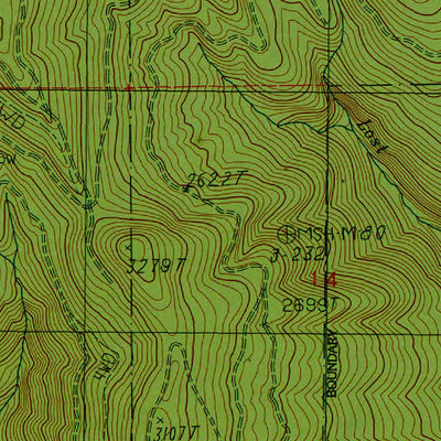 Western Michigan University WA-Cougar: Authoritative US Topos 1983 digital map