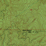 Western Michigan University WA-Curtis: Authoritative US Topos 1986 digital map