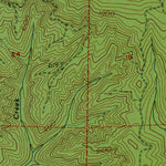 Western Michigan University WA-Dean Creek: Authoritative US Topos 1986 digital map