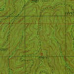 Western Michigan University WA-Dry Bed Lakes: Authoritative US Topos 1990 digital map
