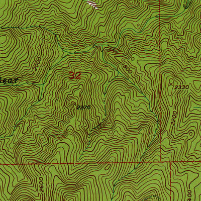 Western Michigan University WA-Eagle Goarge: Authoritative US Topos 1993 digital map