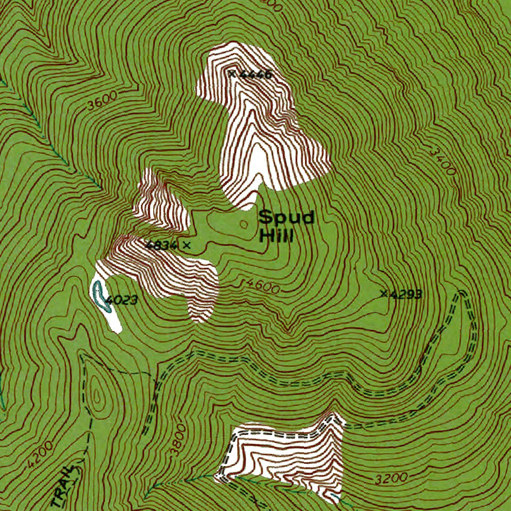 WA-East Canyon Ridge: Authoritative US Topos 1970 Map by Western ...