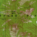 Western Michigan University WA-Goat Mountain: Authoritative US Topos 1983 digital map