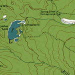Western Michigan University WA-Green Mountain: Authoritative US Topos 1970 digital map