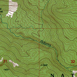 Western Michigan University WA-Green Mountain: Authoritative US Topos 1994 digital map