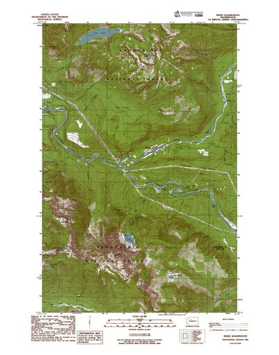 Western Michigan University WA-Index: Authoritative US Topos 1989 digital map