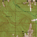 Western Michigan University WA-Kachess Lake: Authoritative US Topos 1989 digital map