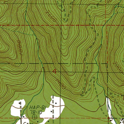 Western Michigan University WA-Kiona Peak: Authoritative US Topos 1987 digital map