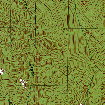 Western Michigan University WA-Kiona Peak: Authoritative US Topos 1987 digital map