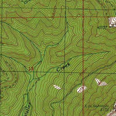 Western Michigan University WA-Lester: Authoritative US Topos 1989 digital map