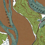 Western Michigan University WA-Long Island: Authoritative US Topos 1949 digital map