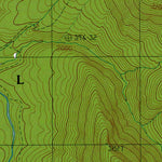 Western Michigan University WA-McCartney Peak: Authoritative US Topos 1990 digital map