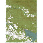Western Michigan University WA-Mossyrock: Authoritative US Topos 1987 digital map
