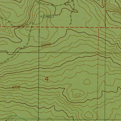 Western Michigan University WA-Mossyrock: Authoritative US Topos 1987 digital map
