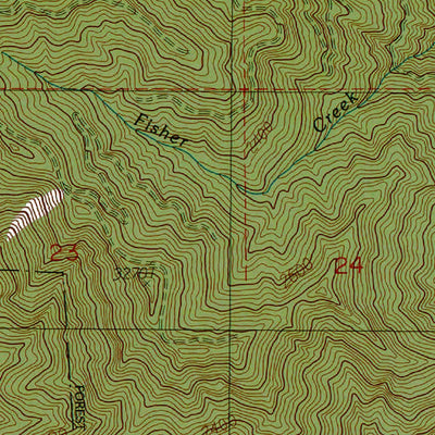 Western Michigan University WA-Mossyrock: Authoritative US Topos 1987 digital map