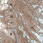 Western Michigan University WA-Mount Adams West: Authoritative US Topos 1970 digital map