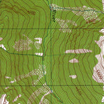 Western Michigan University WA-Mount Angeles: Authoritative US Topos 1990 digital map