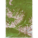 Western Michigan University WA-Mount Carrie: Authoritative US Topos 1950 digital map