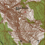 Western Michigan University WA-Mount Daniel: Authoritative US Topos 1965 digital map