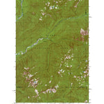 Western Michigan University WA-Mount Hoquiam: Authoritative US Topos 1990 digital map