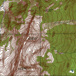 Western Michigan University WA-Mount Olympus: Authoritative US Topos 1990 digital map