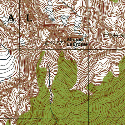 Western Michigan University WA-Mount Steel: Authoritative US Topos 1990 digital map