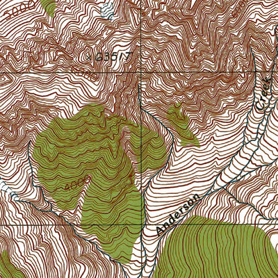 Western Michigan University WA-Mount Steel: Authoritative US Topos 1990 digital map