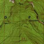Western Michigan University WA-Ohanapecosh Hot Springs: Authoritative US Topos 1989 digital map