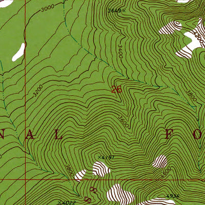 Western Michigan University WA-Old Scab Mnt: Authoritative US Topos 1971 digital map