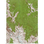 Western Michigan University WA-Old Snowy Mnt: Authoritative US Topos 1988 digital map