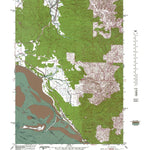 Western Michigan University WA-OR-Chinook: Authoritative US Topos 1949 digital map