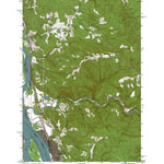 Western Michigan University WA-OR-Kalama: Authoritative US Topos 1990 digital map