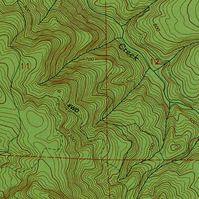 Western Michigan University WA-OR-Kalama: Authoritative US Topos 1990 digital map