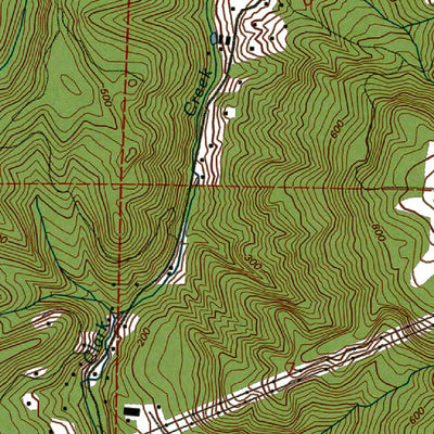 Western Michigan University WA-OR-Kelso: Authoritative US Topos 1990 digital map