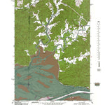 Western Michigan University WA-OR-Rosburg: Authoritative US Topos 1949 digital map