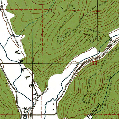 Western Michigan University WA-OR-Skamokawa: Authoritative US Topos 1985 digital map