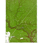 Western Michigan University WA-Outlet Falls: Authoritative US Topos 1970 digital map