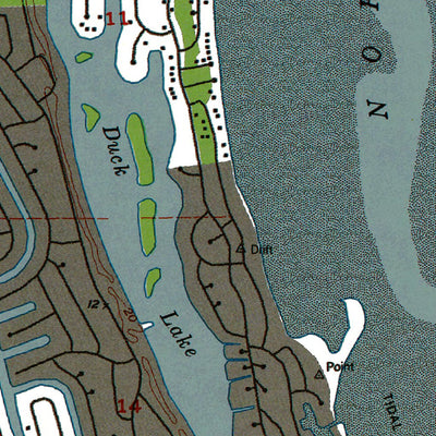 Western Michigan University WA-Point Brown: Authoritative US Topos 1955 digital map